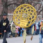 A stunning dreamcatcher was paraded down the route by Splatsin First Nation. (Brendan Shykora/Morning Star)