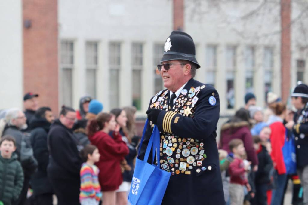 Look at all those Winter Carnival pins! (Brendan Shykora/Morning Star)