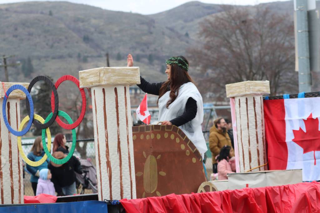 Another spectacular Olympic entry. (Brendan Shykora/Morning Star)