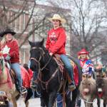 Horses and donkeys got in on the fun. (Brendan Shykora/Morning Star)