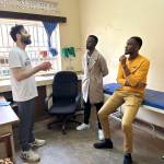 Dr. Marco De Ciantis (L) on a mission to Uganda with Bridge to Health. (Submitted)