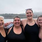 Special Olympics Kelowna athletes and supporters at Hot Sands Beach on Sunday March 8. (Special Olympics Kelowna)