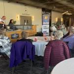 Chef Jeremy Luypen and Nutritionist Megan Pope leading Nourish and Thrive in West Kelowna on March 9, 2026. (Brittany Webster/Black Press)